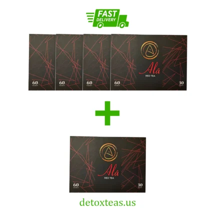 Ala Detox Red Tea – Buy 4 Get 1 Free